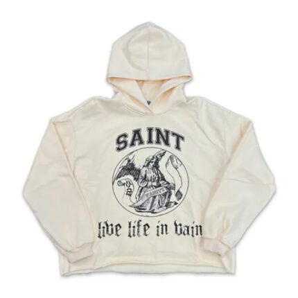 Cream Saint Vanity Live Life In Vain Hoodie