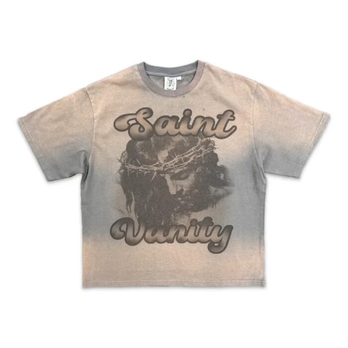 Grey Saint Vanity Jesus T-Shirt