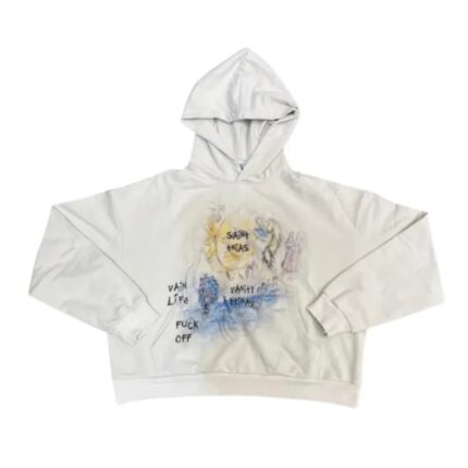White Saint Vanity Fuck Off Hoodie